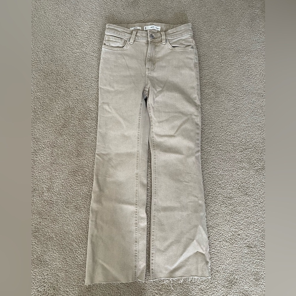 Mango Sienna Tan Jeans